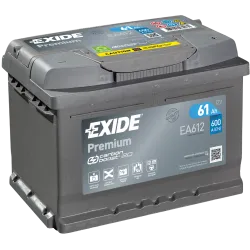 Bateria Exide EA612 61Ah EXIDE - 1