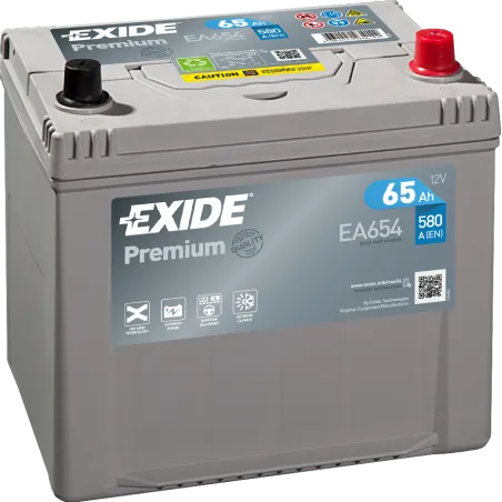 Batterie Exide EA654 65Ah EXIDE - 1