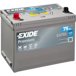 Battery Exide EA755 75Ah EXIDE - 1