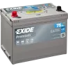 Battery Exide EA755 75Ah EXIDE - 1