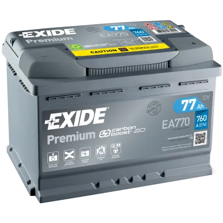 Batería Exide EA770 77Ah EXIDE - 1