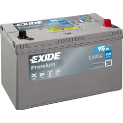 Autobatterie EXIDE 12 Volt 74 A/EN EB741 L 278mm B 175mm H 190mm NEU Ah 680