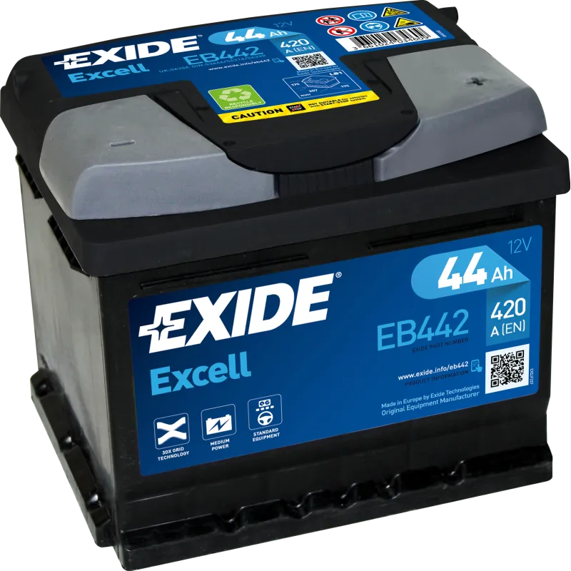 Batería Exide EB442 44Ah EXIDE - 1