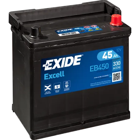 Bateria Exide EB450 45Ah EXIDE - 1