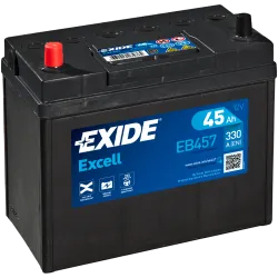 Exide EB457. Batería de arranque Exide 45Ah 12V
