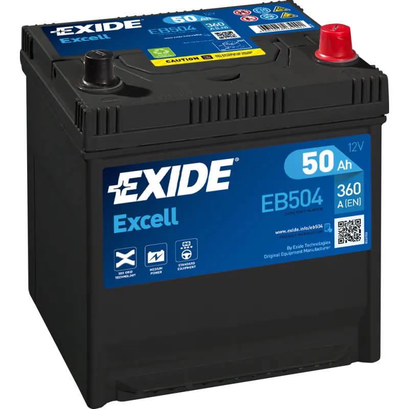Batteria Exide EB504 50Ah EXIDE - 1