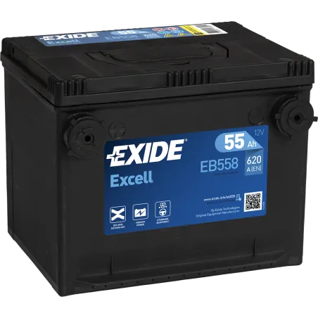 Batteria Exide EB558 55Ah EXIDE - 1