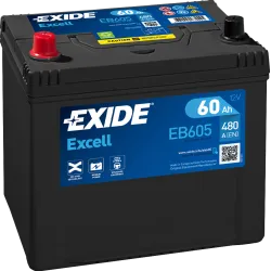 Exide EB605. Batería de arranque Exide 60Ah 12V