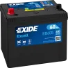 Batteria Exide EB605 60Ah EXIDE - 1