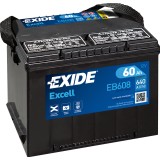 Batteria auto Exide EB608 12V 60Ah 640A