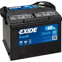 Batteria Exide EB608 60Ah EXIDE - 1