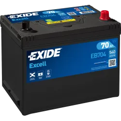 Batería Exide EB704 70Ah EXIDE - 1