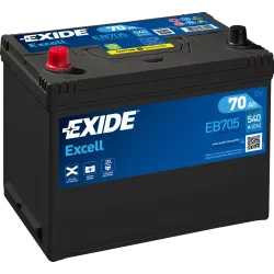 Batería Exide EB705 70Ah EXIDE - 1
