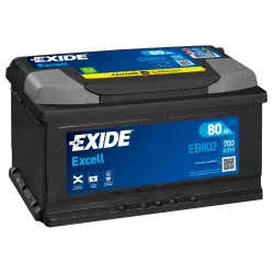 Batería Autobatterie Exide EB802 12V 80Ah 700A para BMW 3 330 d 1997