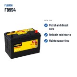 Car battery Fulmen FB954 12V 95Ah 760A – recommended uses