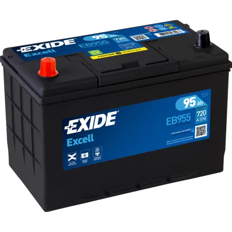 Bateria Exide EB955 95Ah EXIDE - 1