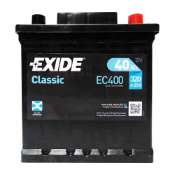 Exide EC400. bateria de arranque Exide 12V
