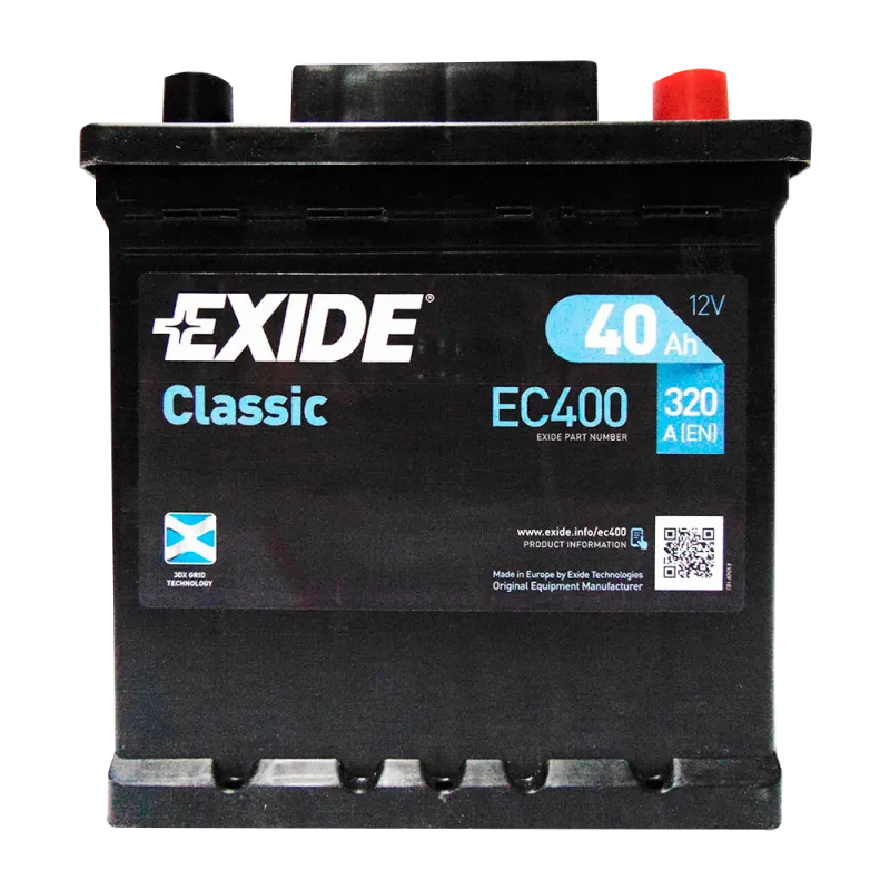 Battery Exide EC400 EXIDE - 1