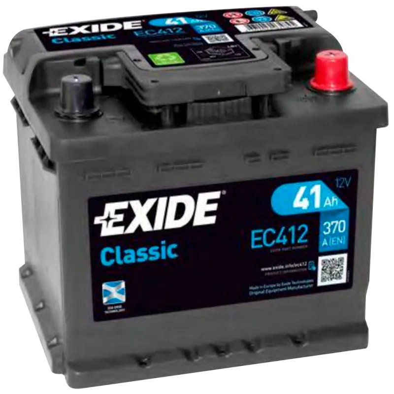 Battery Exide EC412 41Ah EXIDE - 1