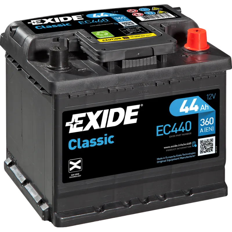 Batteria Exide EC440 44Ah EXIDE - 1