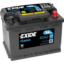 Exide EC542. bateria de arranque Exide 54Ah 12V