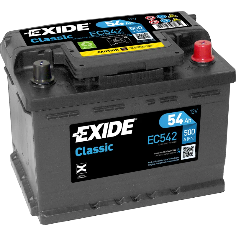 Bateria Exide EC542 54Ah EXIDE - 1