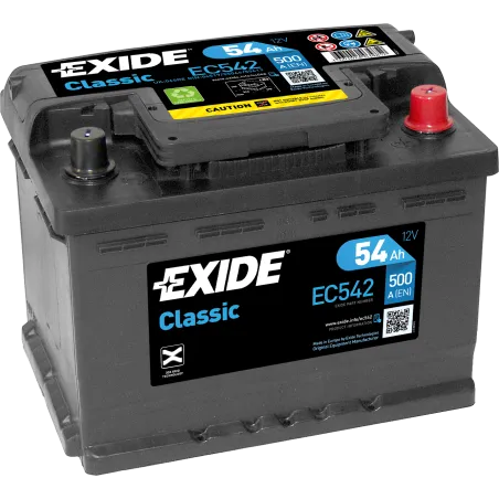 Batteria Exide EC542 54Ah EXIDE - 1