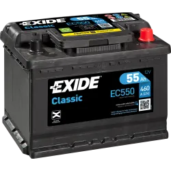 Exide EC550. bateria de arranque Exide 55Ah 12V
