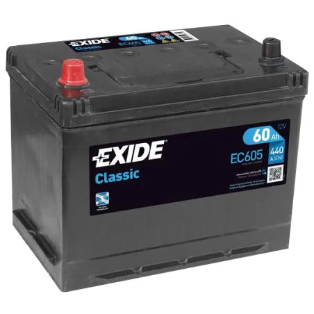 Exide EC605. Starterbatterie Exide 12V
