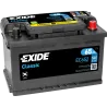 Exide EC652. starter battery Exide 65Ah 12V