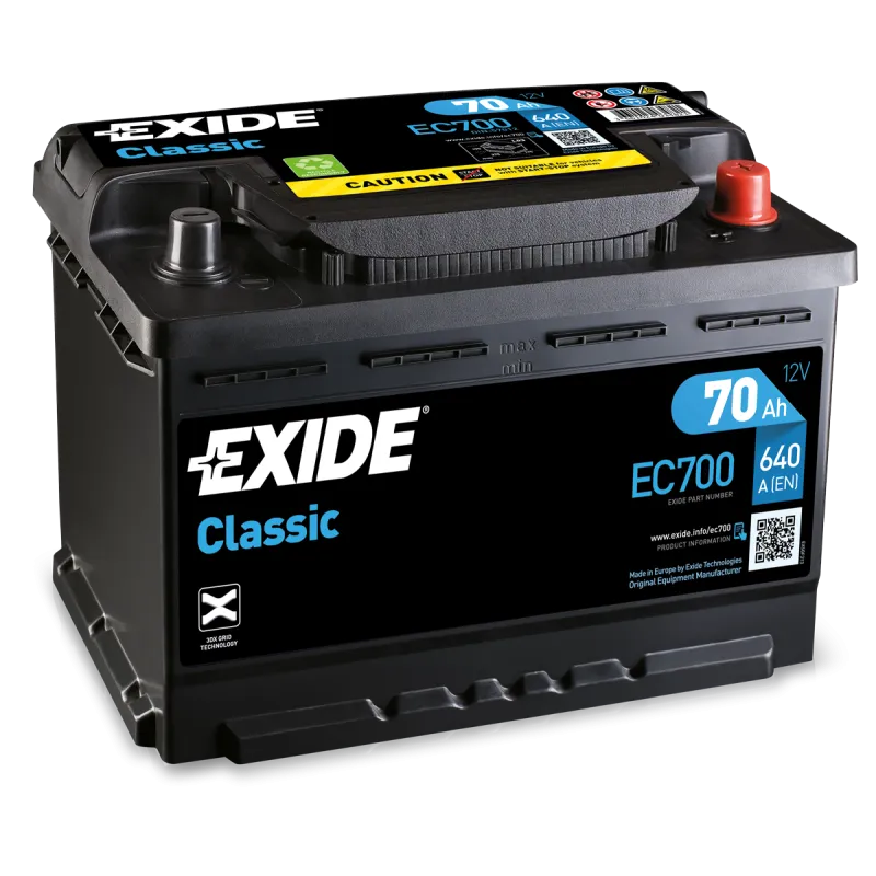 Batteria Exide EC700 70Ah EXIDE - 1
