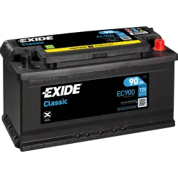 Exide EC900. batteria di avviamento Exide 90Ah 12V