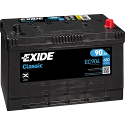 Exide EC904. bateria de arranque Exide 90Ah 12V