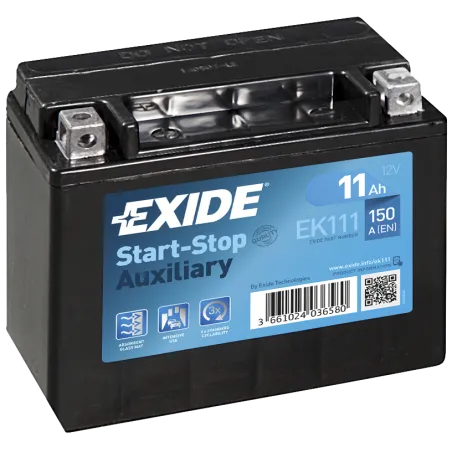 Batteria Exide EK111 11Ah EXIDE - 1