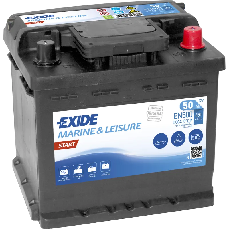 Bateria Exide EN500 50Ah EXIDE - 1
