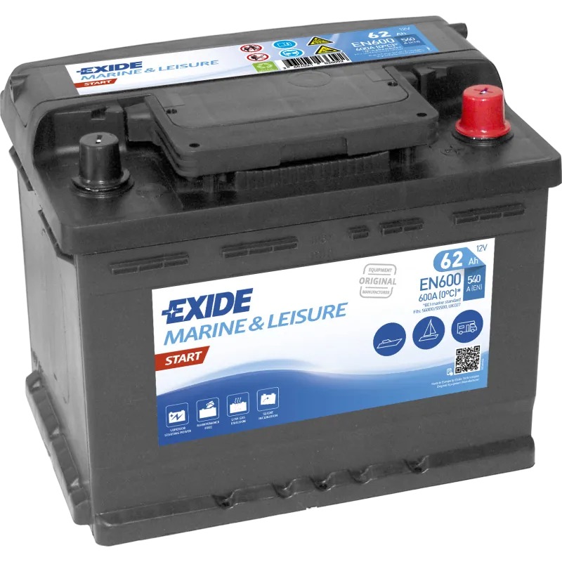 Batteria Exide EN600 62Ah EXIDE - 1