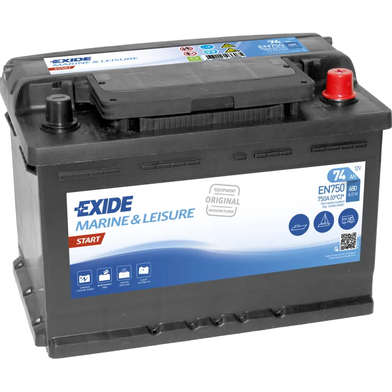 Batteria Exide EN750 74Ah EXIDE - 1