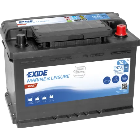 Bateria Exide EN750 74Ah EXIDE - 1