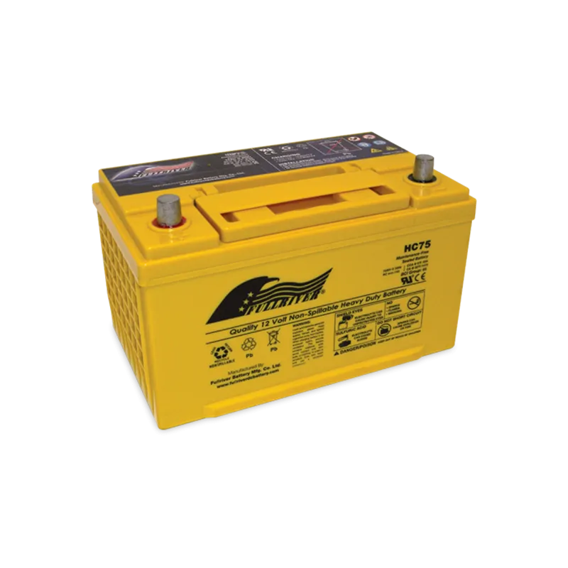 Battery Fullriver HC75 75Ah 930A 12V Hc FULLRIVER - 1