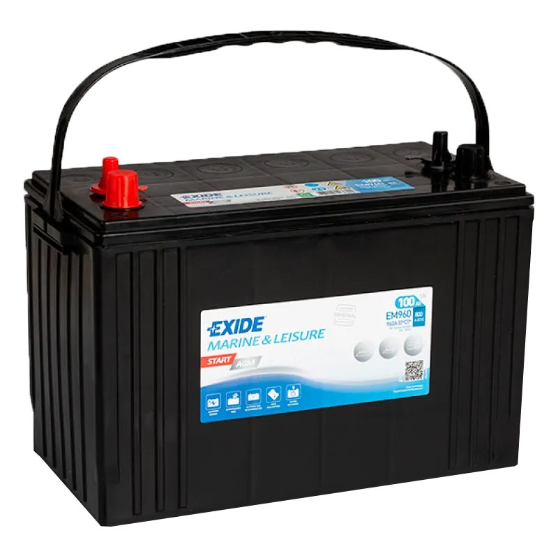 Batteria Exide EM960 100Ah EXIDE - 1