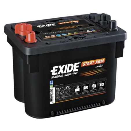 Batería Exide EM1000 50Ah EXIDE - 1
