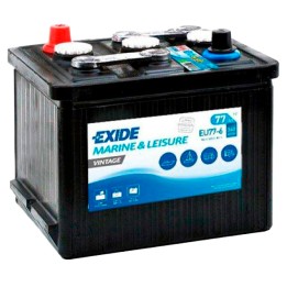 Batería EXIDE EU77-6 6V 77Ah 360A