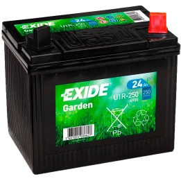 Batterie de tondeuse Exide 49900(U1R-250) 12V 24Ah 250A