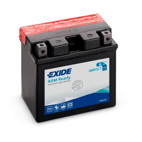 Bateria Exide AGM12-7 6Ah EXIDE - 1