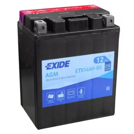 Batterie Exide ETX14AH-BS 12Ah EXIDE - 1