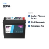 Batterie auxiliaire Exide EK454 12V 45Ah 380A AGM – utilisations recommandées