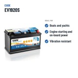 Batterie marine Exide EV1920S 12V 150Ah Li-Ion – utilisations recommandées