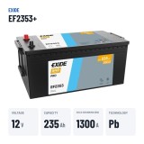 Batteria camion Exide EF2353+ 12V 235Ah 1300A – dati principali