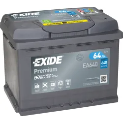Exide EA640. Batería de arranque Exide 64Ah 12V
