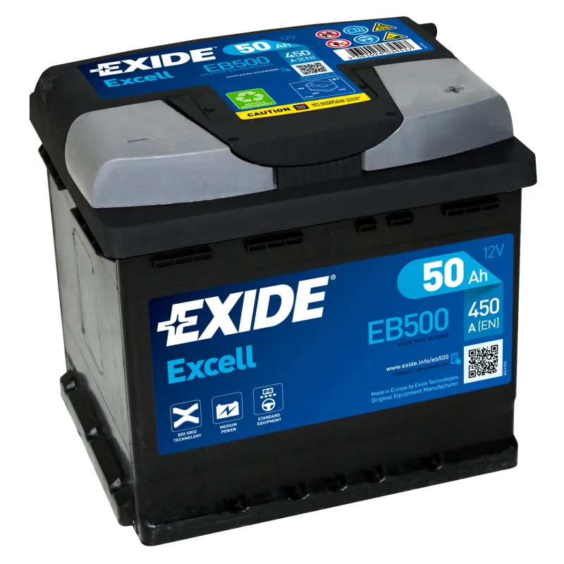 Batería Exide EB500 50Ah EXIDE - 1